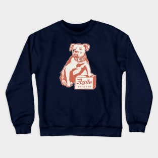 Bulldog on block 2020 Crewneck Sweatshirt